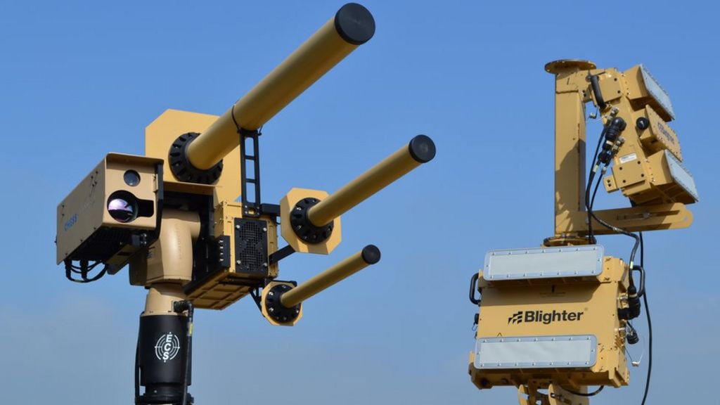 UK firms develop drone-freezing ray