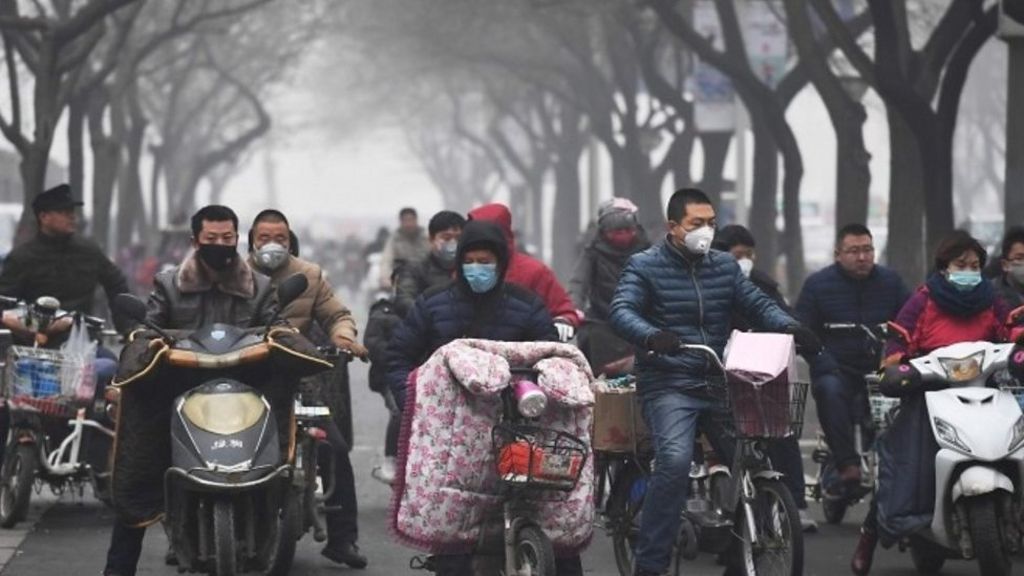 China pollution: 'It can be completely dark'