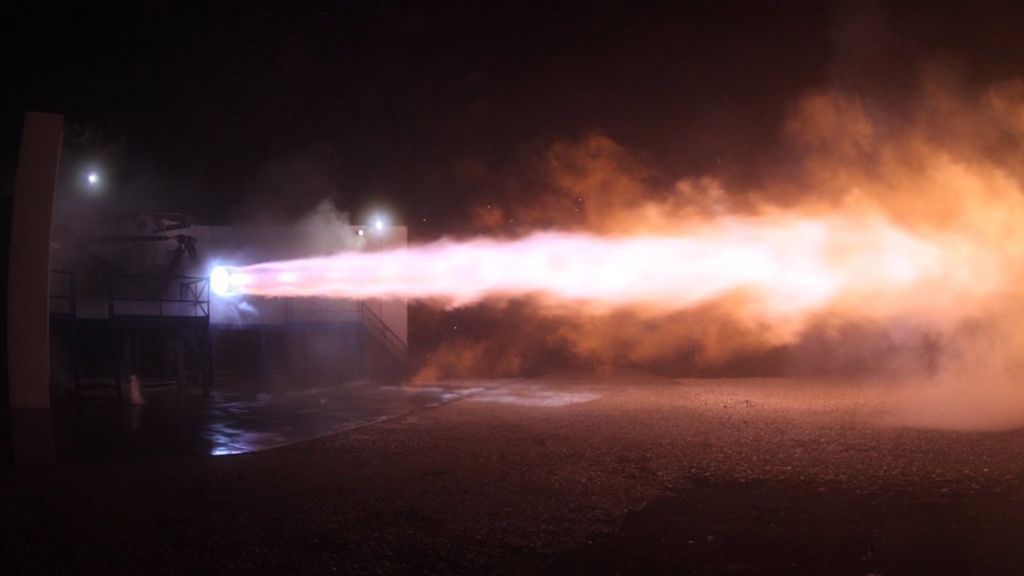 SpaceX 'Mars' rocket engine tested