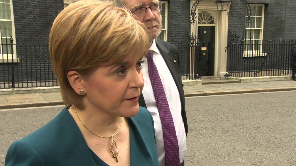 Nicola Sturgeon is 'deeply frustrated' by PM's Brexit meeting