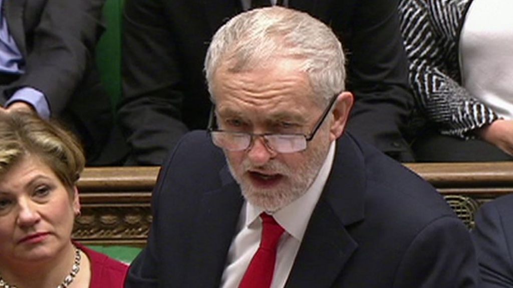 Corbyn replaces Lewis in shadow cabinet reshuffle