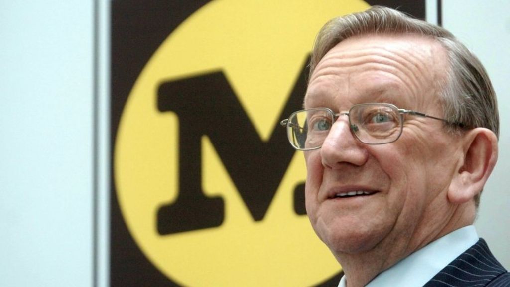 Supermarket boss Sir Ken Morrison dies