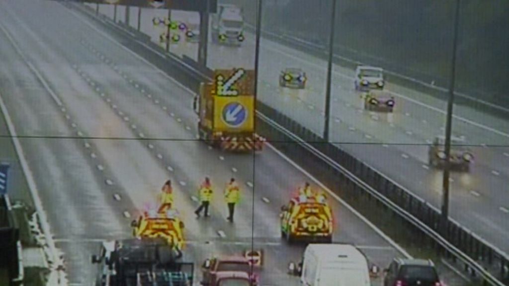 M1 fatal crash driver 'deleted calls from her phone'