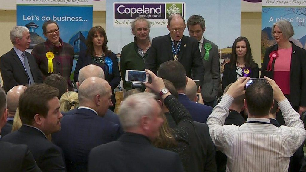 Copeland by-election declaration: Conservative gain