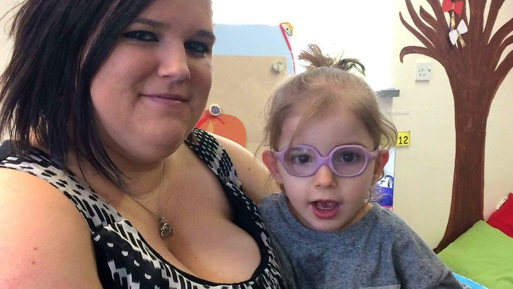 Aimee was left disabled after contracting Group B Strep