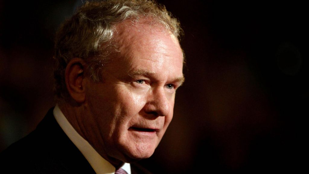 Martin McGuinness: Sinn Féin politician dies aged 66