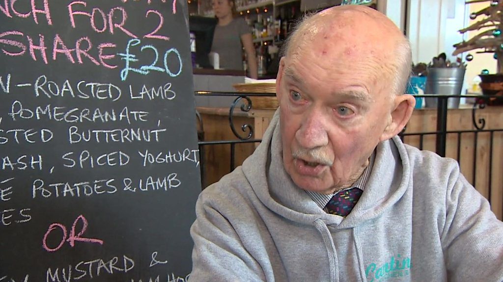 'Bored to death' pensioner Joe Bartley starts job