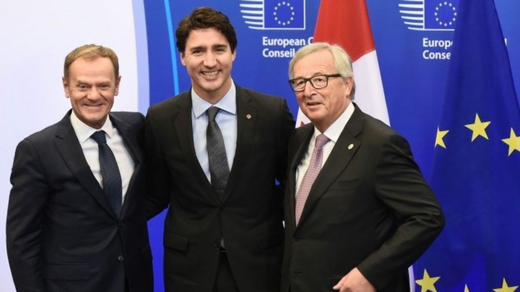 Ceta: EU and Canada sign long-delayed free trade deal