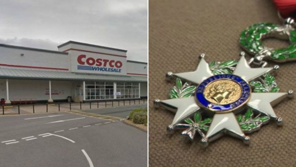 Veteran's Légion d'Honneur sent to Liverpool Costco in error