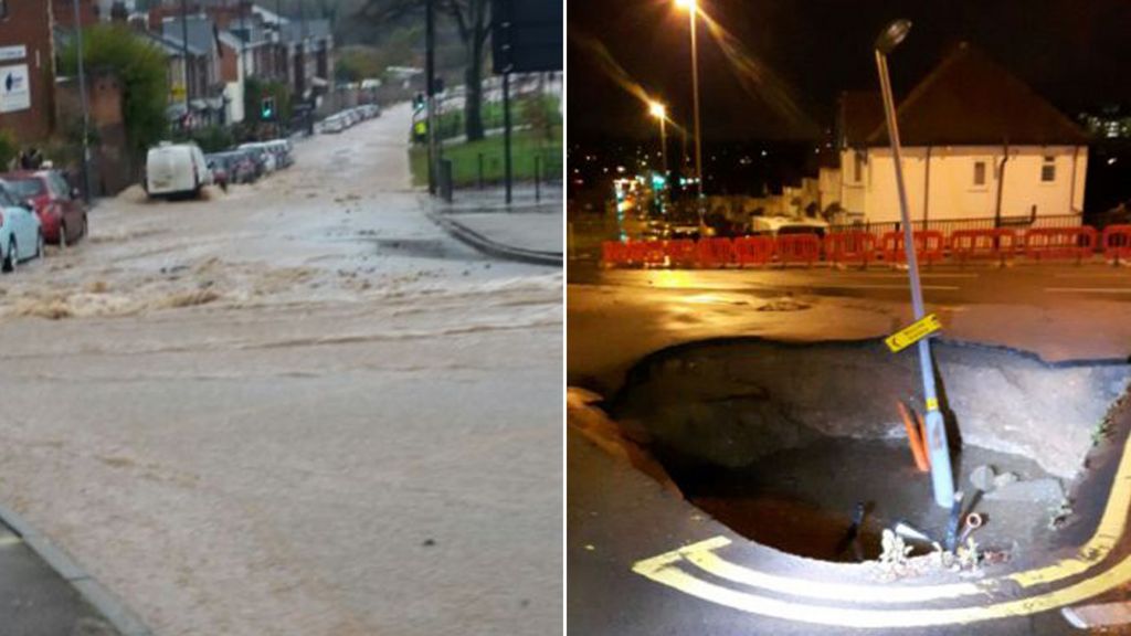 Birmingham sinkhole 'could take weeks to repair'