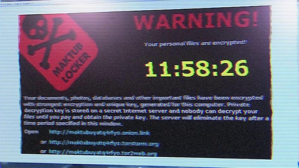 The dangers of 'ransomware'