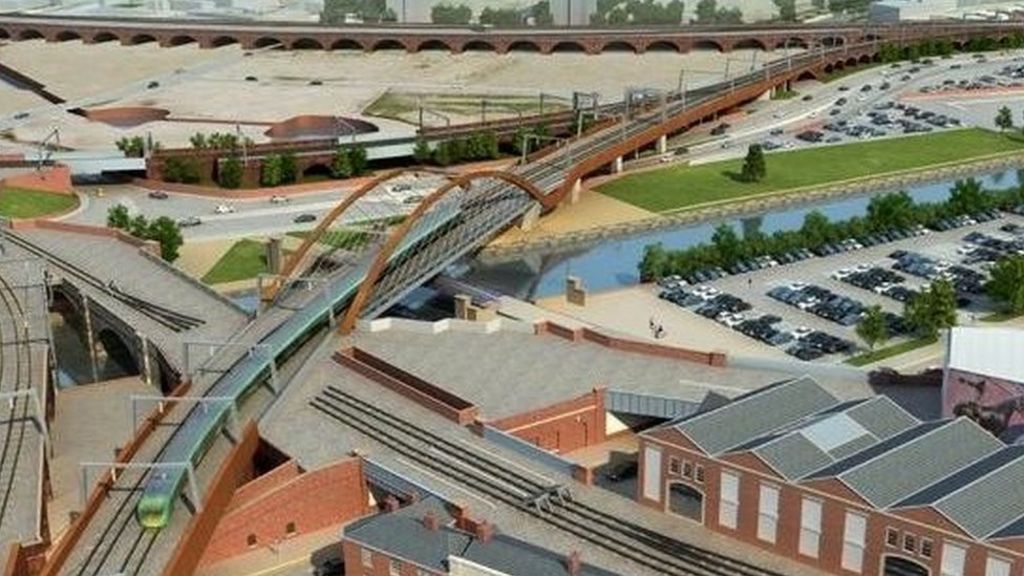 Rail link plans backed despite protest