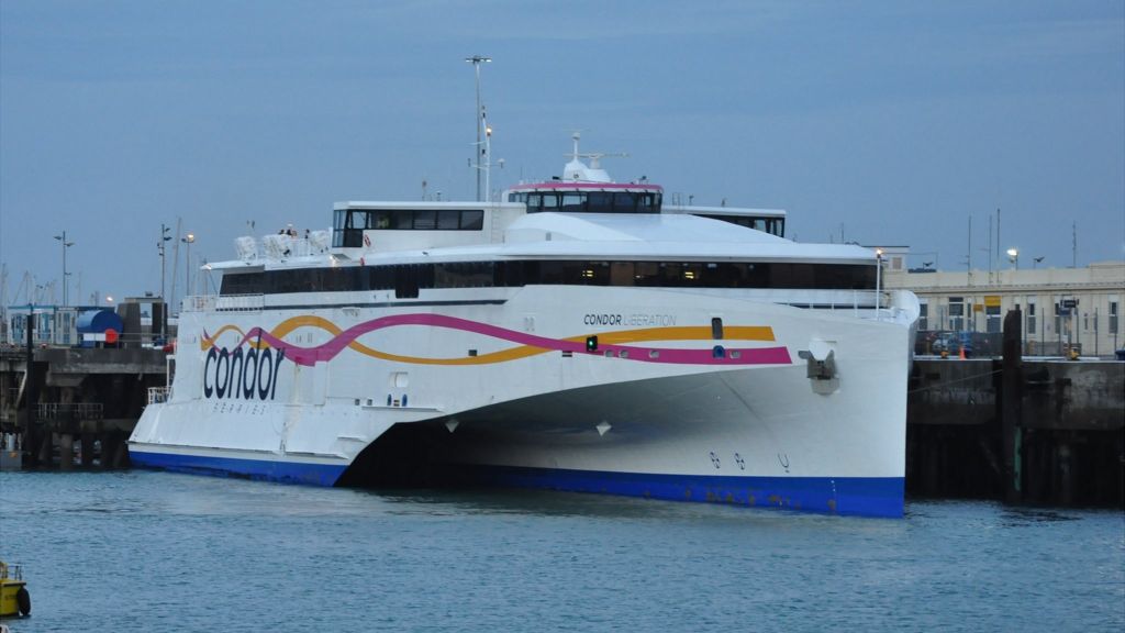 Saturday ferry sailings to Channel Islands reduced BBC News