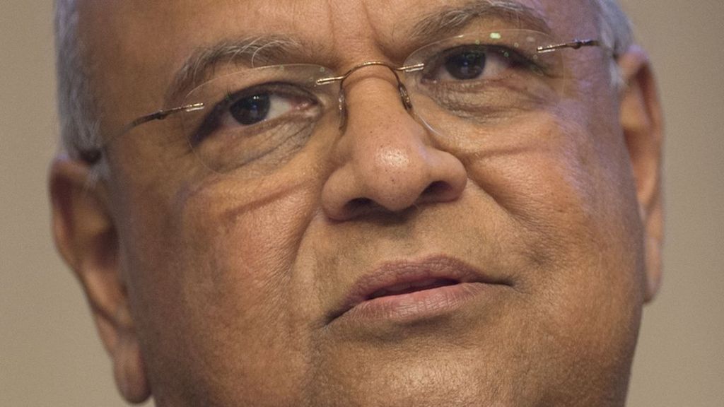 South Africa finance minister won't submit to police