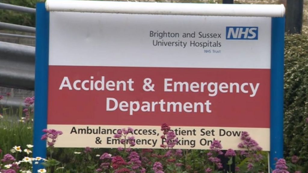 Brighton NHS trust on highest state of alert for weeks