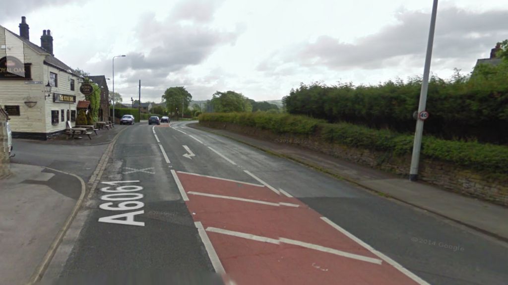 Two injured as car overturns in crash