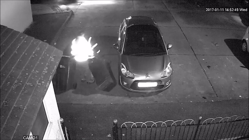 Hull bin man kicking rubbish under car caught on CCTV