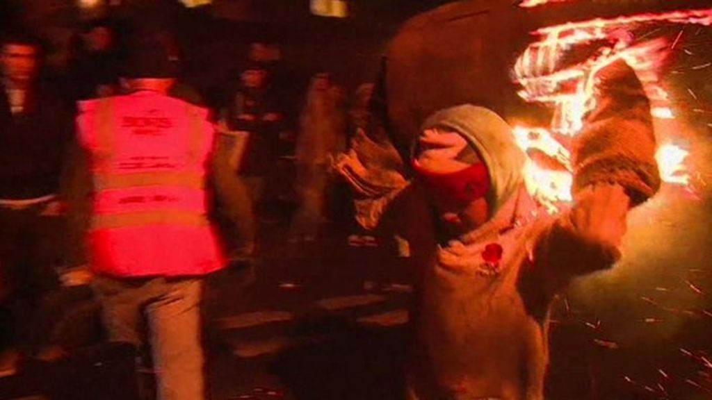 VIDEO: Why people run with blazing barrels