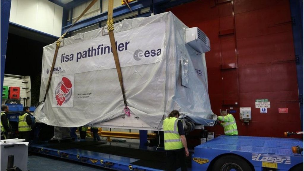 Physics probe sent to spaceport