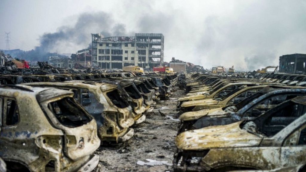 China explosions Potent chemical mix behind Tianjin blasts BBC News