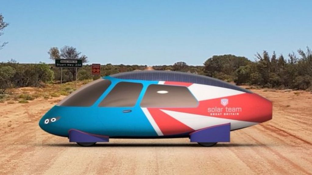 UK car shapes up for solar challenge