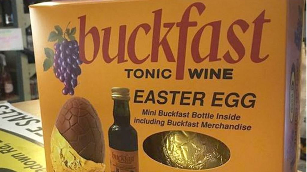 Anger over Buckfast wine sold with Easter egg