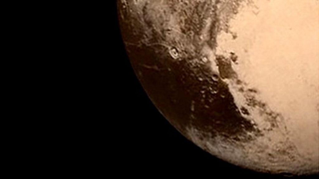 VIDEO: Probe's photo of dwarf planet Pluto