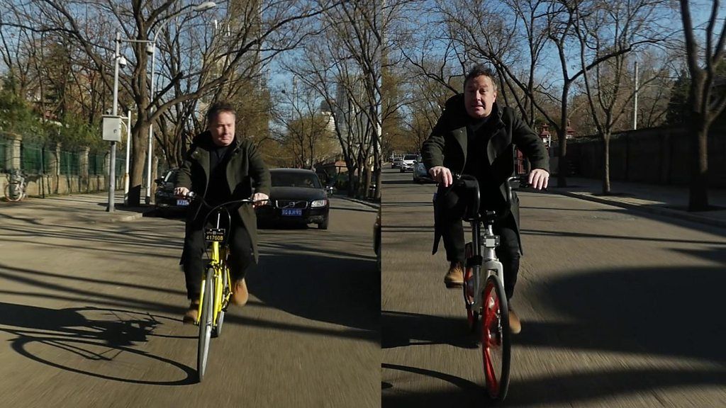 China's hi-tech bike hire startups