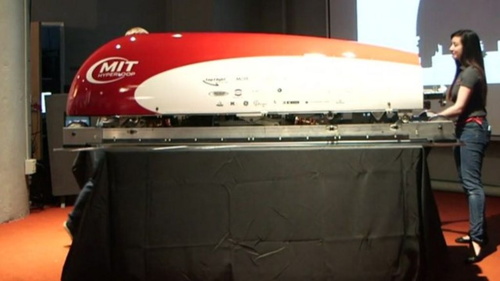 VIDEO: Close-up look at MIT's Hyperloop pod