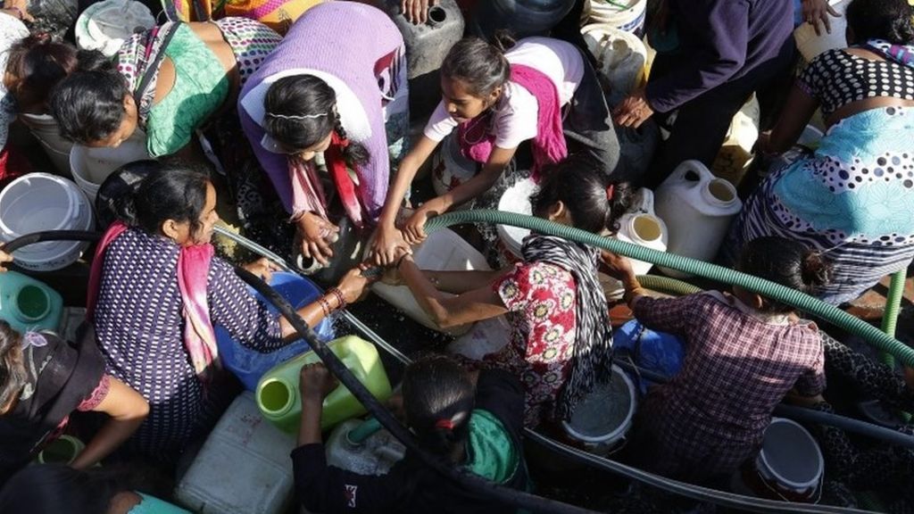 Water begins to return to Delhi