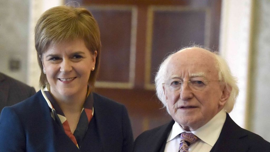 Nicola Sturgeon starts two-day Irish visit