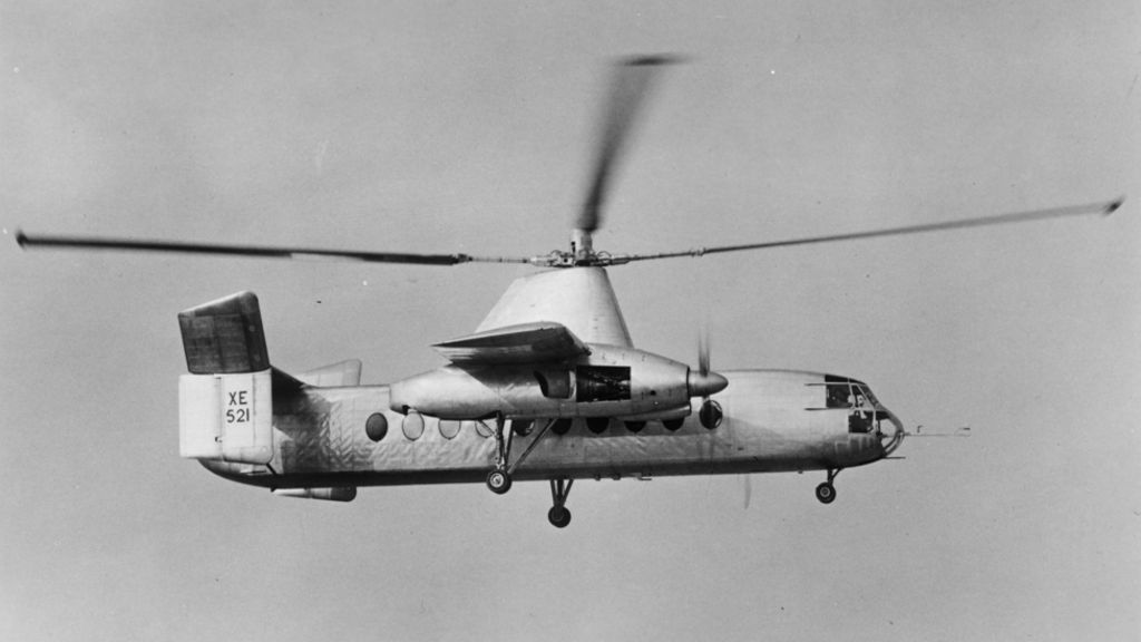 Why did the half-plane, half-helicopter not work?