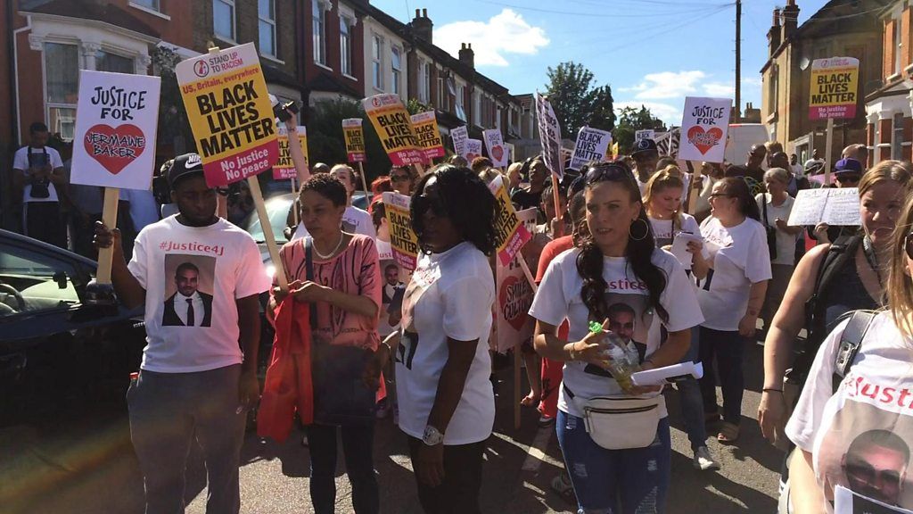 Protest and vigil marks fifth anniversary of Mark Duggan death