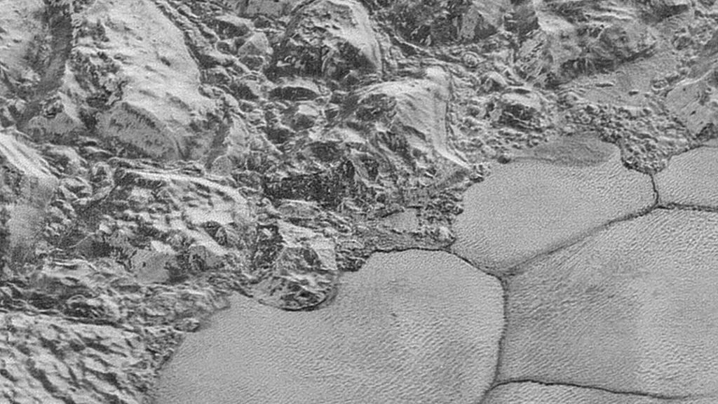 Sharpest images of Pluto's surface