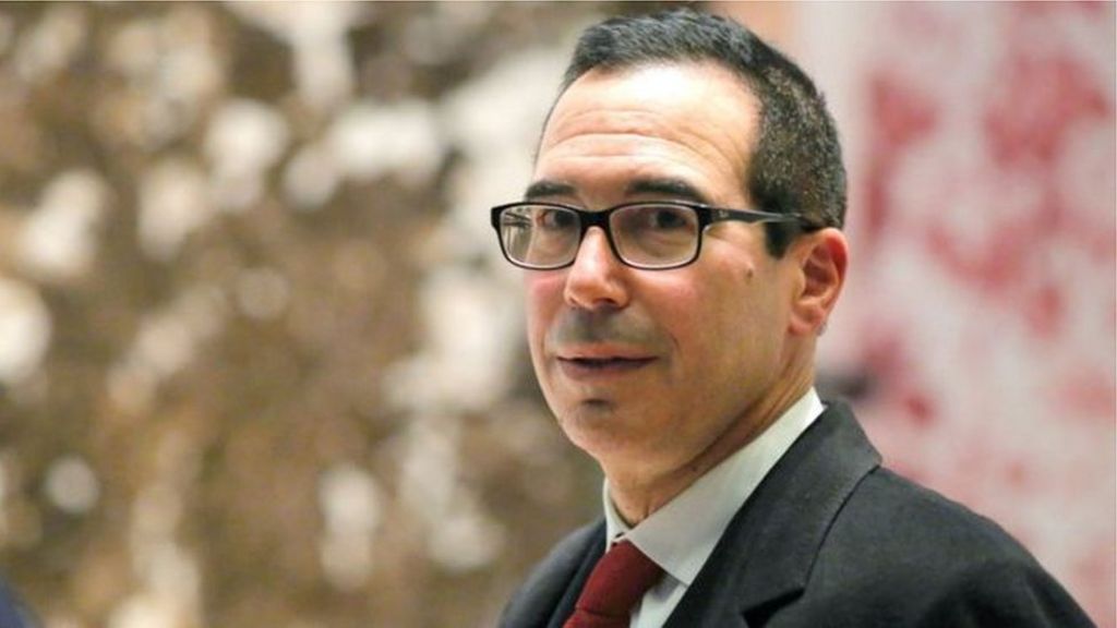 Mnuchin promises to boost US growth as Treasury boss