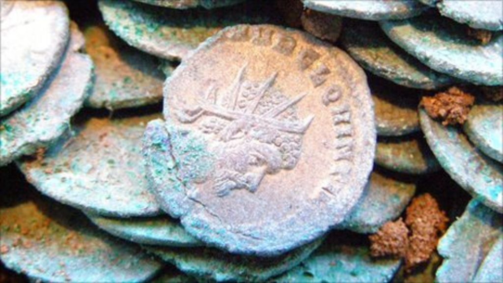 Hoard Of Roman Coins Unearthed At Colchester Dig - BBC News