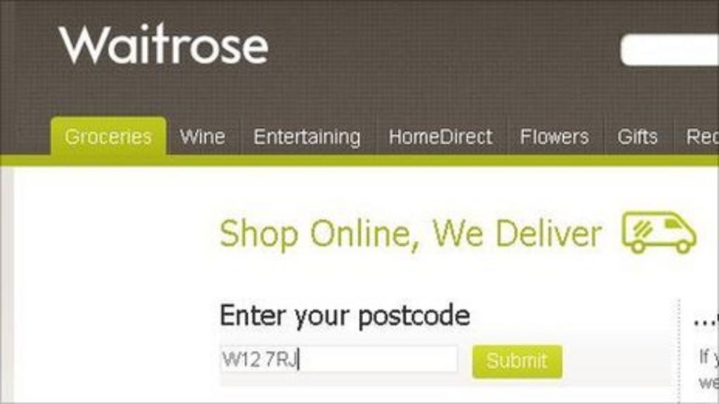 waitrose online shopping home delivery