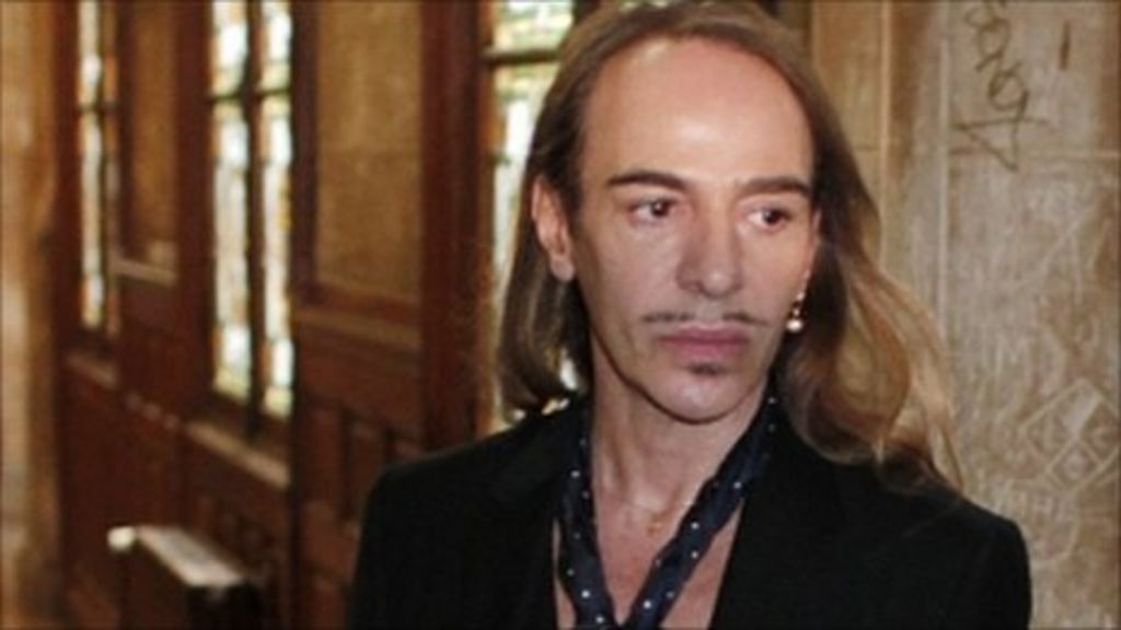 John Galliano found guilty of antiSemitic Paris rants BBC News