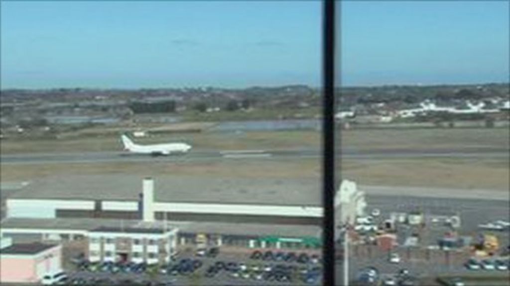 Jersey airport introduces new air space control BBC News