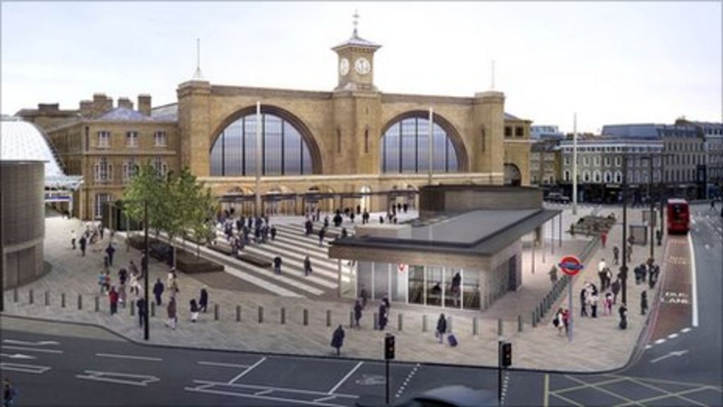 Kings Cross Station Redevelopment Near Completion Bbc News