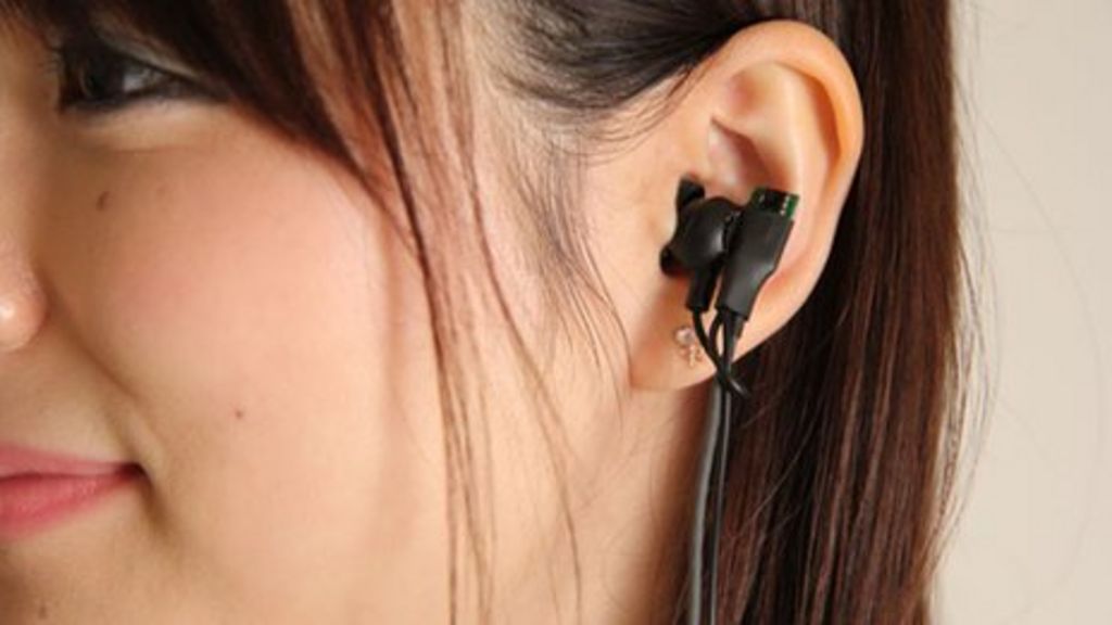 Prototype headphones detect which ear they are in BBC News
