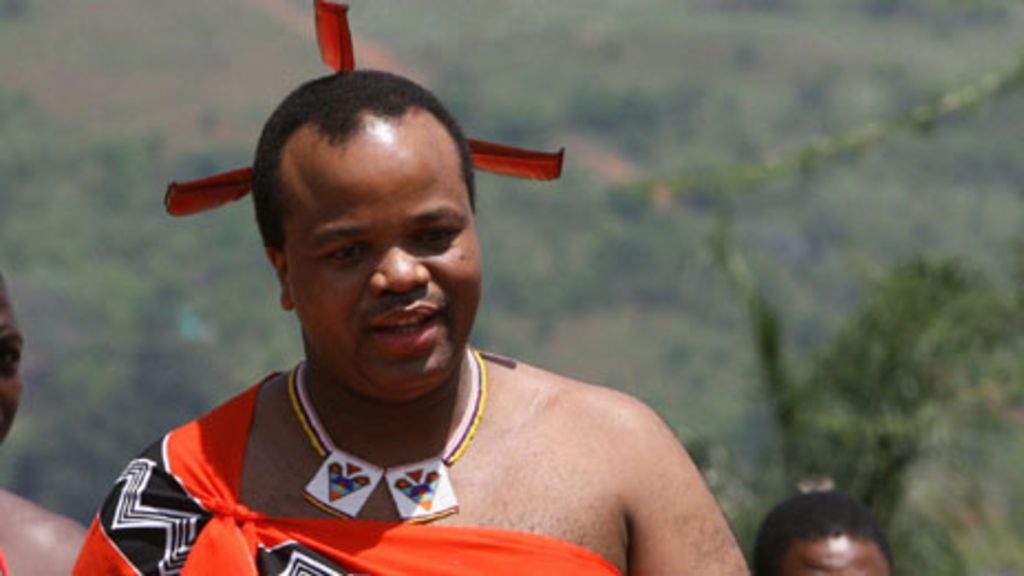 Swazilands King Mswati Iii Given Jet By Sponsors Bbc News