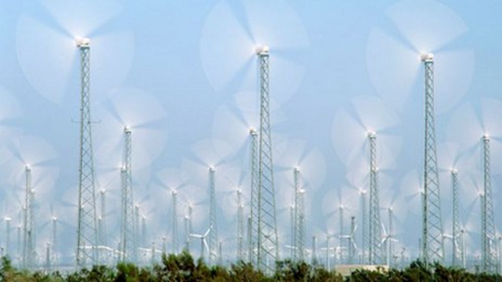 Wind farms affect local weather BBC News