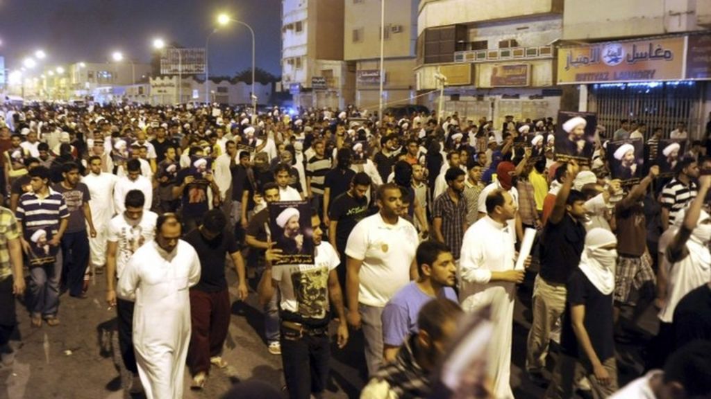 Two die during Saudi Arabia protest at Shia cleric arrest BBC News