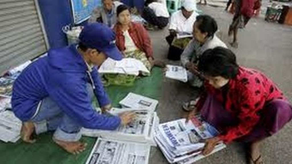 Burma Abolishes Media Censorship Bbc News 