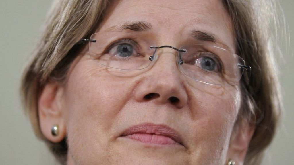 Elizabeth Warren Mocked With Native American Gestures Bbc News