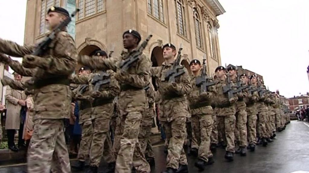 Dalton Barracks logistic support regiment's BBC News
