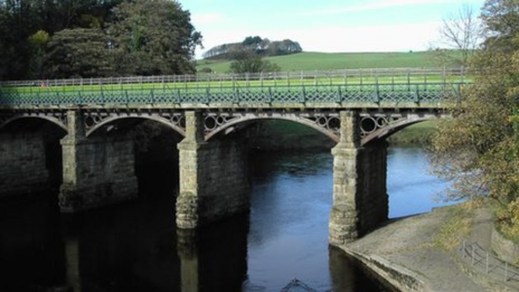 Crook O' Lune bridge repairs start BBC News
