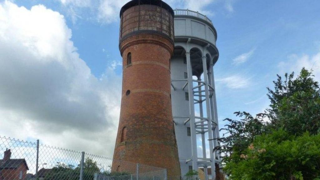 Wellington water towers go up for auction BBC News