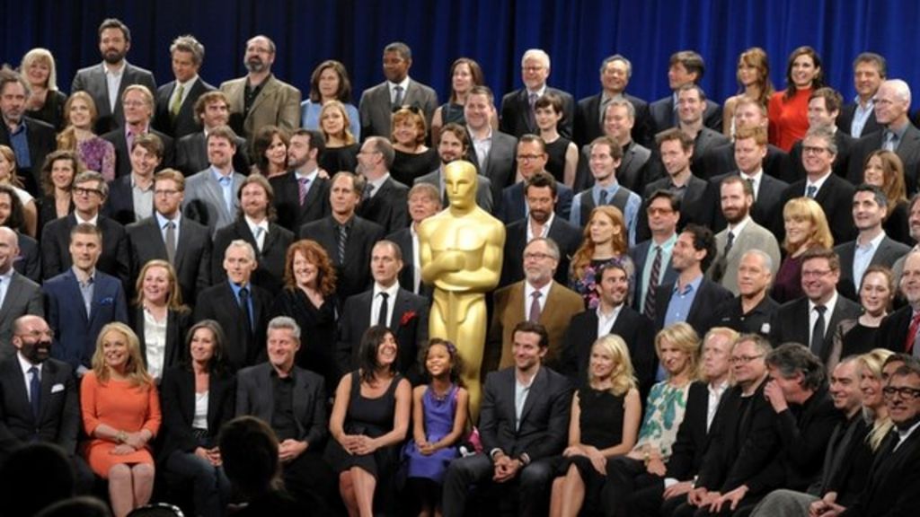 Oscar nominees gather for Academy Awards luncheon BBC News